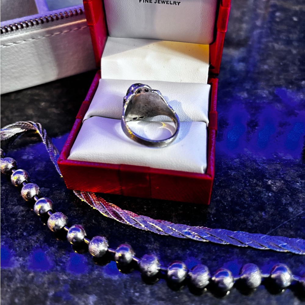 π925 SILVER POISON RINGπVERY COOL RING. ππππππ΄ππππππππ - Picture 5 of 9